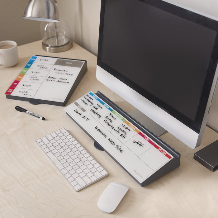 ECR4Kids MessageStor Keyboard Write and Store, Desk Organizer, Assorted